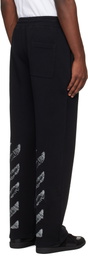Off-White Black Scribble Diag Sweatpants
