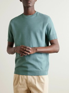 Paul Smith - Cotton and Cashmere-Blend T-Shirt - Blue