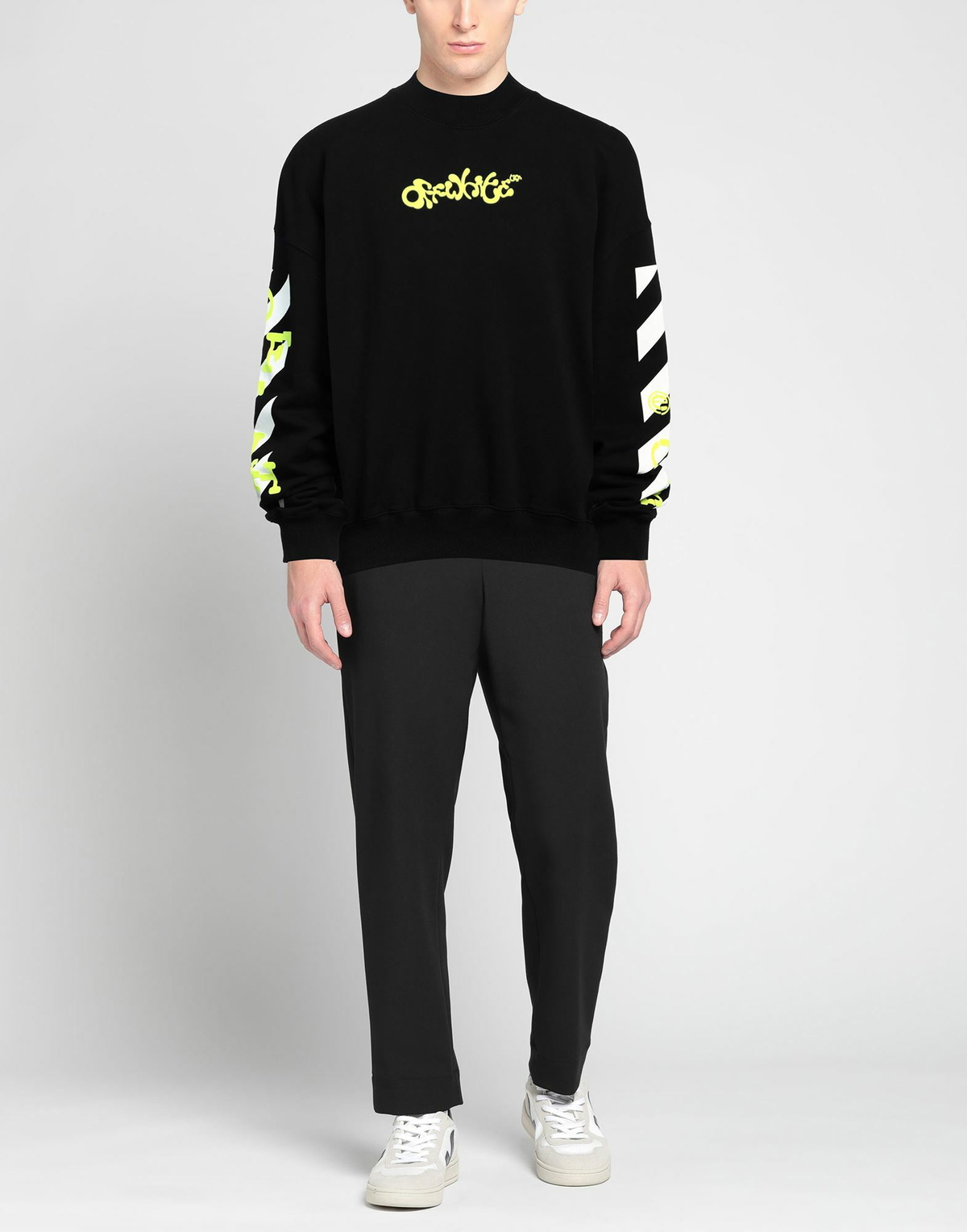 Off-white Mens Sweatshirt in Black