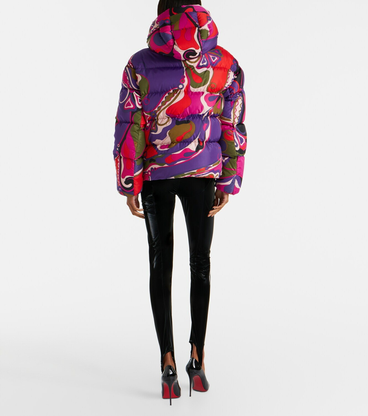 Pucci Orchidee puffer jacket