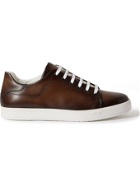 Berluti - Playtime Venezia Leather Sneakers - Brown