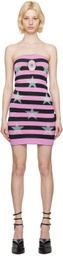 Cormio Pink Brooke Midi Dress