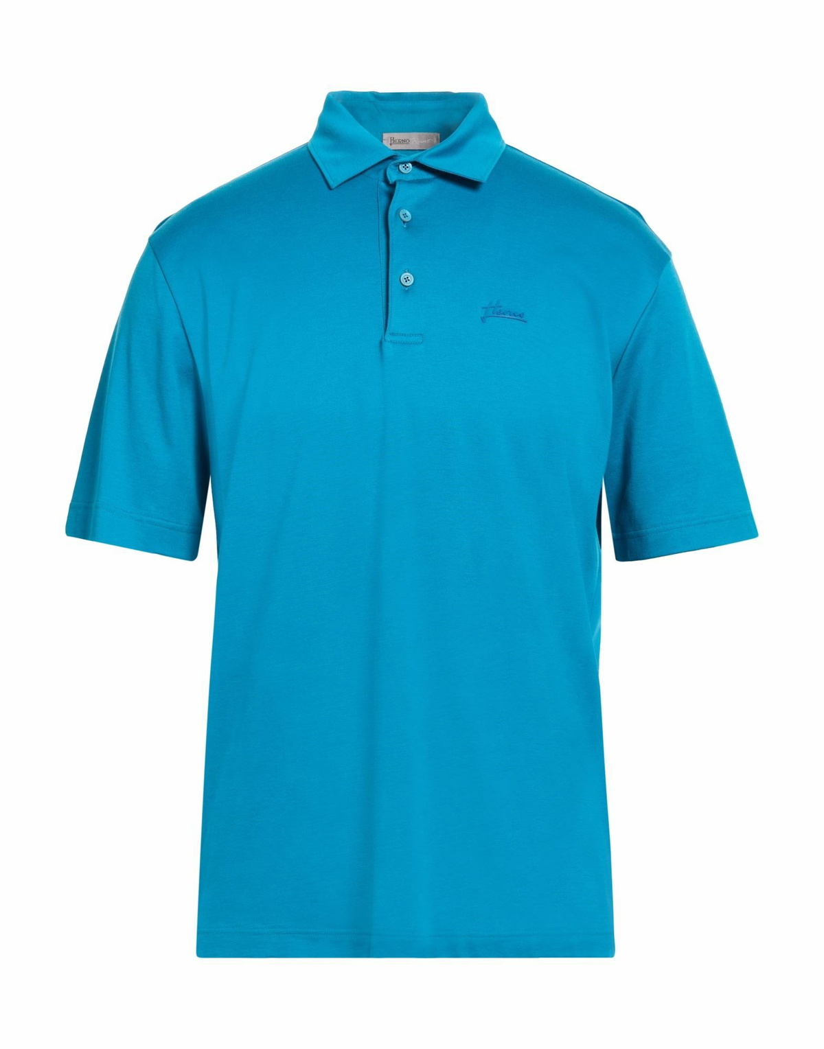 Herno Resort Mens Polo shirt Deep teal