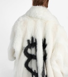 Balenciaga - BB faux fur coat