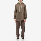 Rick Owens DRKSHDW Men's Jumbo Hoodie in Dust