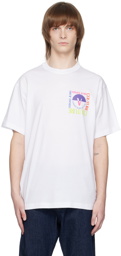 Versace Jeans Couture White V-Emblem T-Shirt