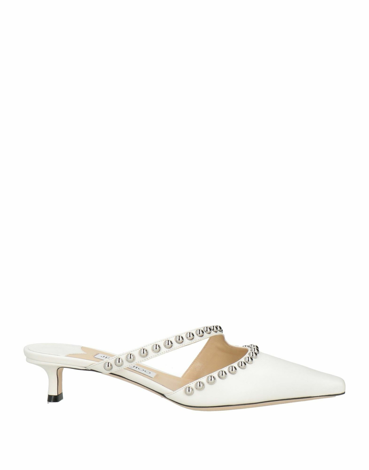 Jimmy Choo Womens Mules & Clogs Ivory