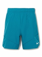 Nike Tennis - NikeCourt Advantage Straight-Leg Dri-FIT Shorts - Blue