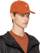 NORSE PROJECTS Orange Twill Sports Cap