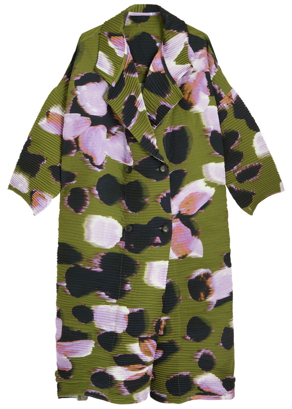 Photo: Julia Heuer Johan Plissé Seerksucker Coat - Green - One Size
