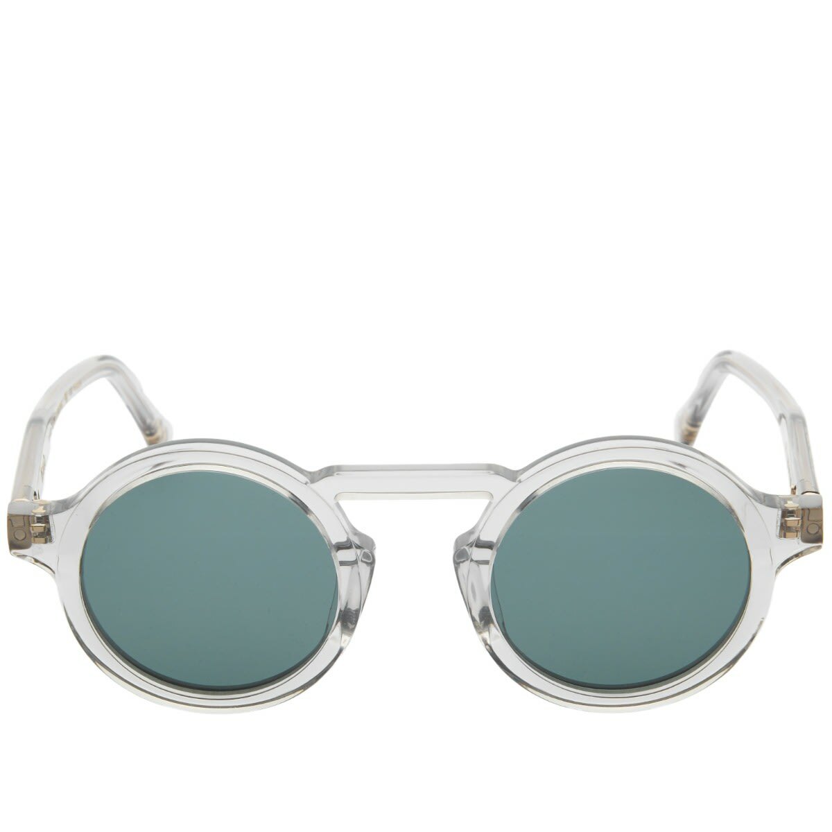 Oscar Deen Panda Sunglasses in Slate/Olive 