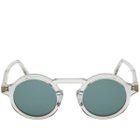 Oscar Deen Panda Sunglasses in Slate/Olive 