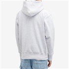 Champion Men's Made in USA Reverse Weave Hoodie in Silver Grey Marl