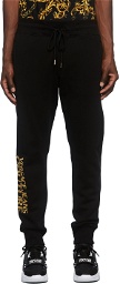 Versace Jeans Couture Black Logo Sweatpants