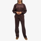 Needles Poly Smooth Sweatshirt in Dark Brown