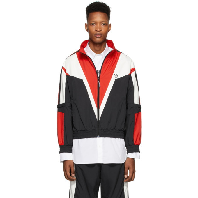 Photo: VETEMENTS Black and Red Track Jacket