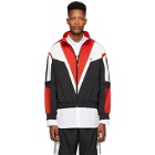 VETEMENTS Black and Red Track Jacket