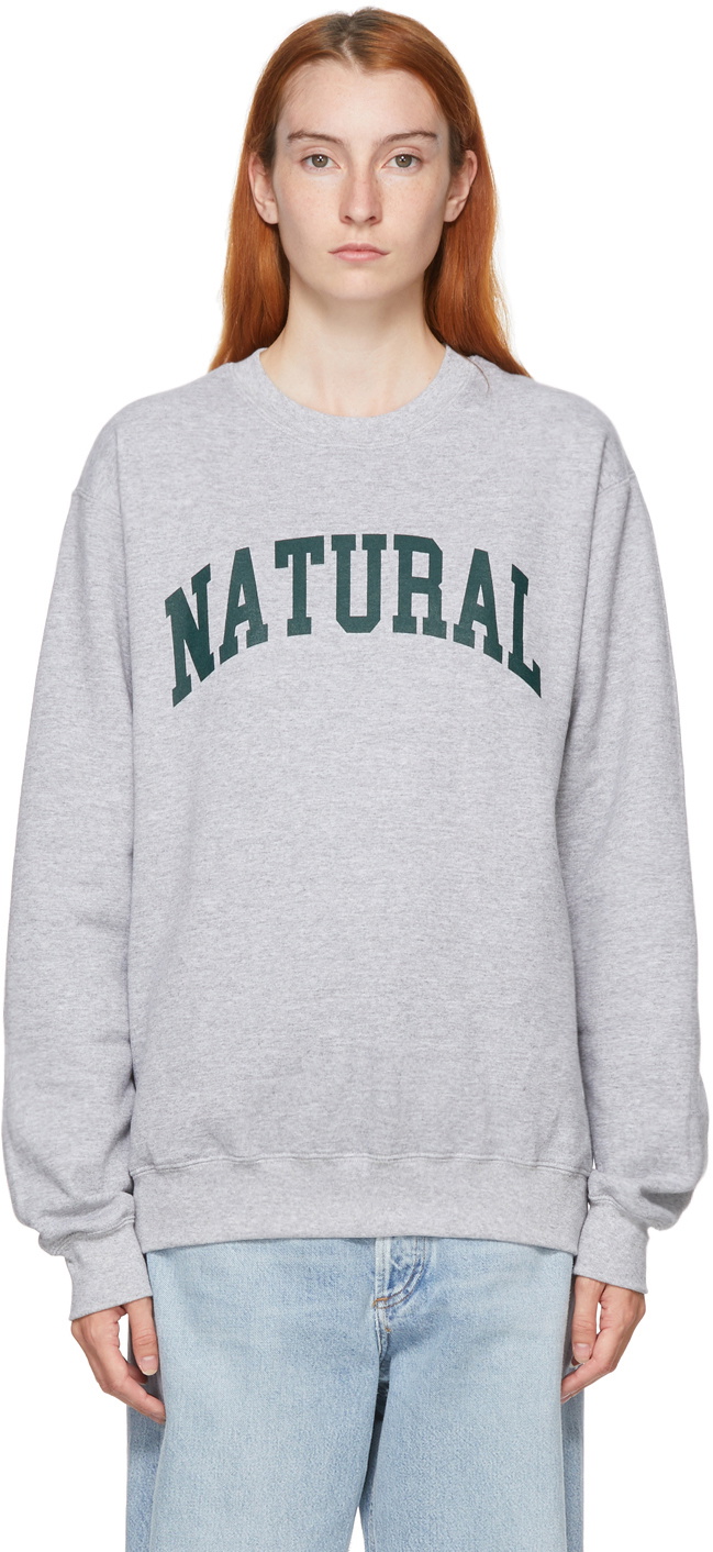 Museum of Peace & Quiet Grey 'Natural' Sweatshirt