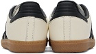adidas Originals Off-White & Black Samba OG Sneakers