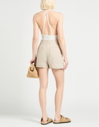 Laneus Womens Bodysuit in White