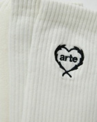 Arte Antwerp Arte Leaves Socks Beige - Mens - Socks