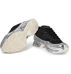 Raf Simons - adidas Originals Mirrored Ozweego Sneakers - Black