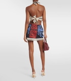 Johanna Ortiz Awash Mystery halterneck cotton minidress