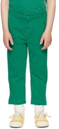 The Animals Observatory Kid Green Logo Chameleon Lounge Pants