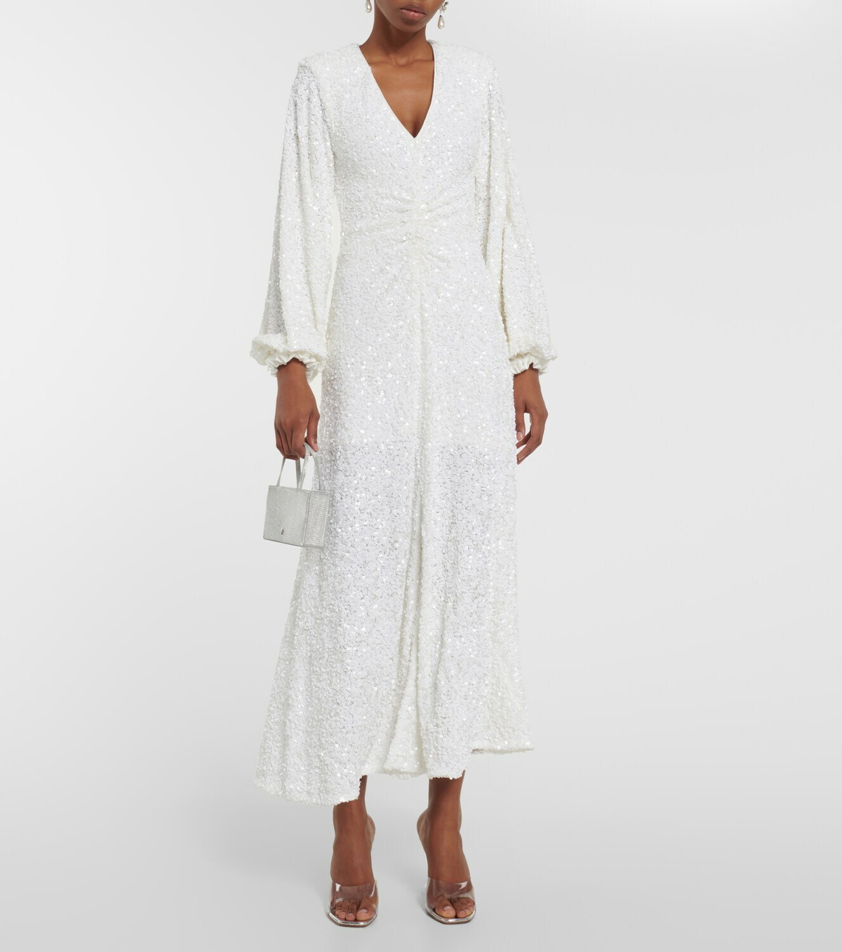 Rotate Birger Christensen Bridal Sirin sequined midi dress