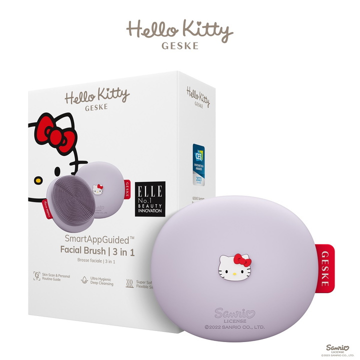 Photo: GESKE x Hello Kitty SmartAppGuided Facial Brush 3-in-1
