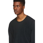 Homme Plisse Issey Miyake Black A-POC Pleats T-Shirt