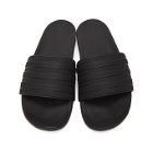 adidas Originals Black Adilette Comfort Slides