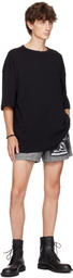 TAKAHIROMIYASHITA TheSoloist. Black & White Trunks Shorts