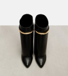 Givenchy Shark 95 leather mid-calf boots
