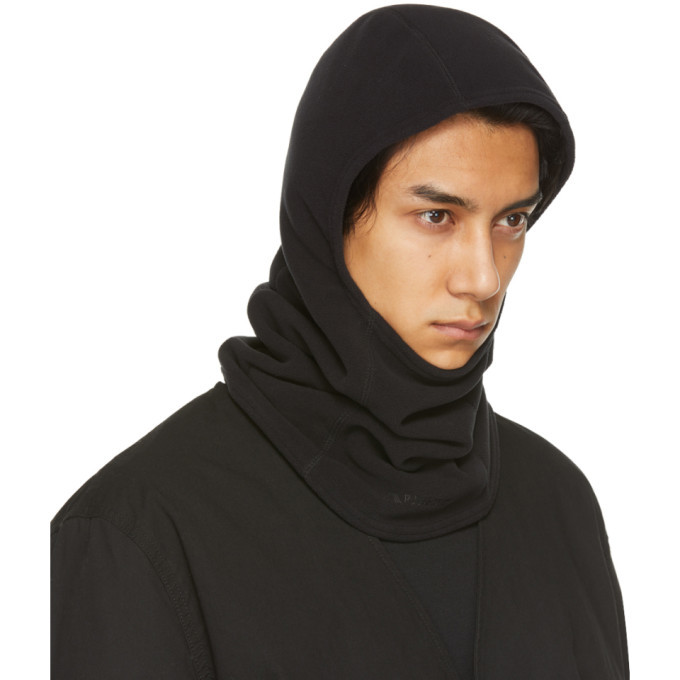 nonnative Black Hiker Hooded Neck Warmer Balaclava Nonnative