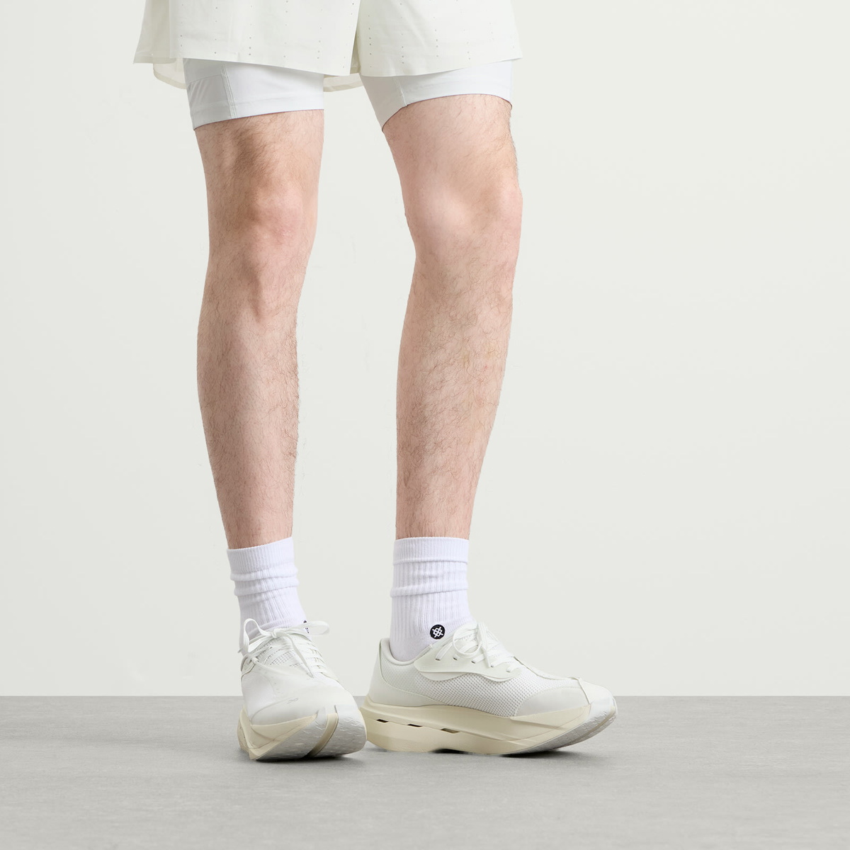 ON Men's x PAF Cloudboom Volt Sneaker in White/Gale