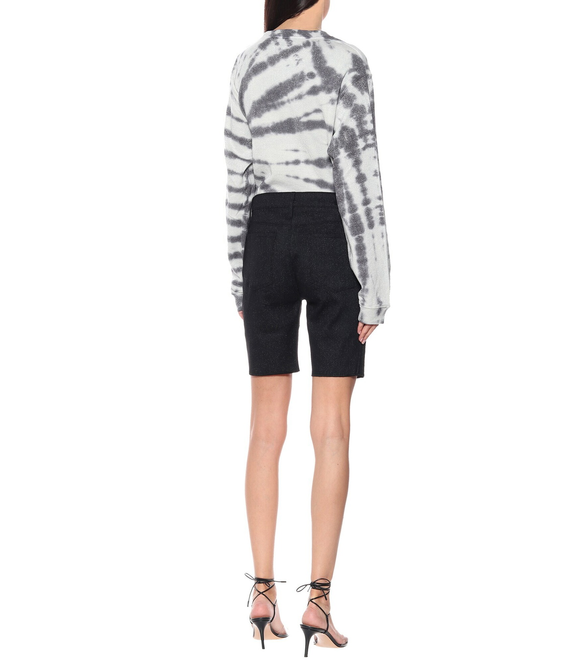 Rta - Toure stretch-denim skinny shorts