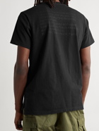 Engineered Garments - Printed Cotton-Jersey T-Shirt - Black