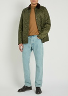 Barbour Liddesdale Quilted Nylon Jacket Green