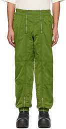 Bottega Veneta Green Zipped Trousers