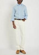 Canali Linen Shirt Blue