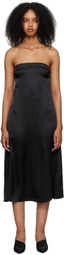 ANINE BING Black Megan Midi Dress