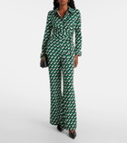 Diane von Furstenberg Michele printed jumpsuit