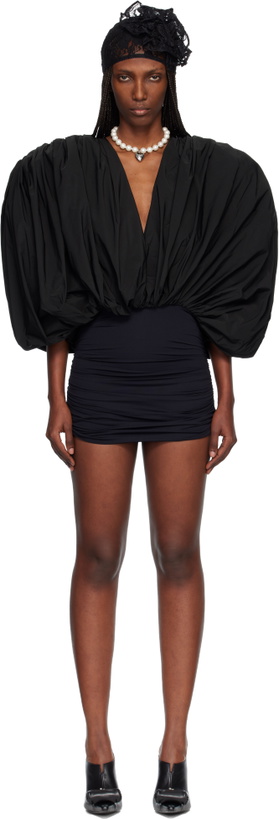 Photo: VAQUERA Black Party Minidress