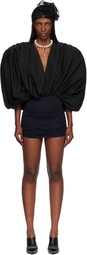 VAQUERA Black Party Minidress