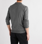 John Smedley - Bradwell Sea Island Cotton Polo Shirt - Gray