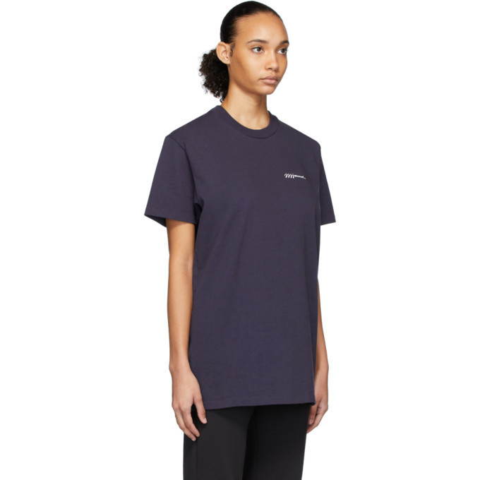 A.P.C. Navy JJJJound Edition Logo T-Shirt A.P.C.
