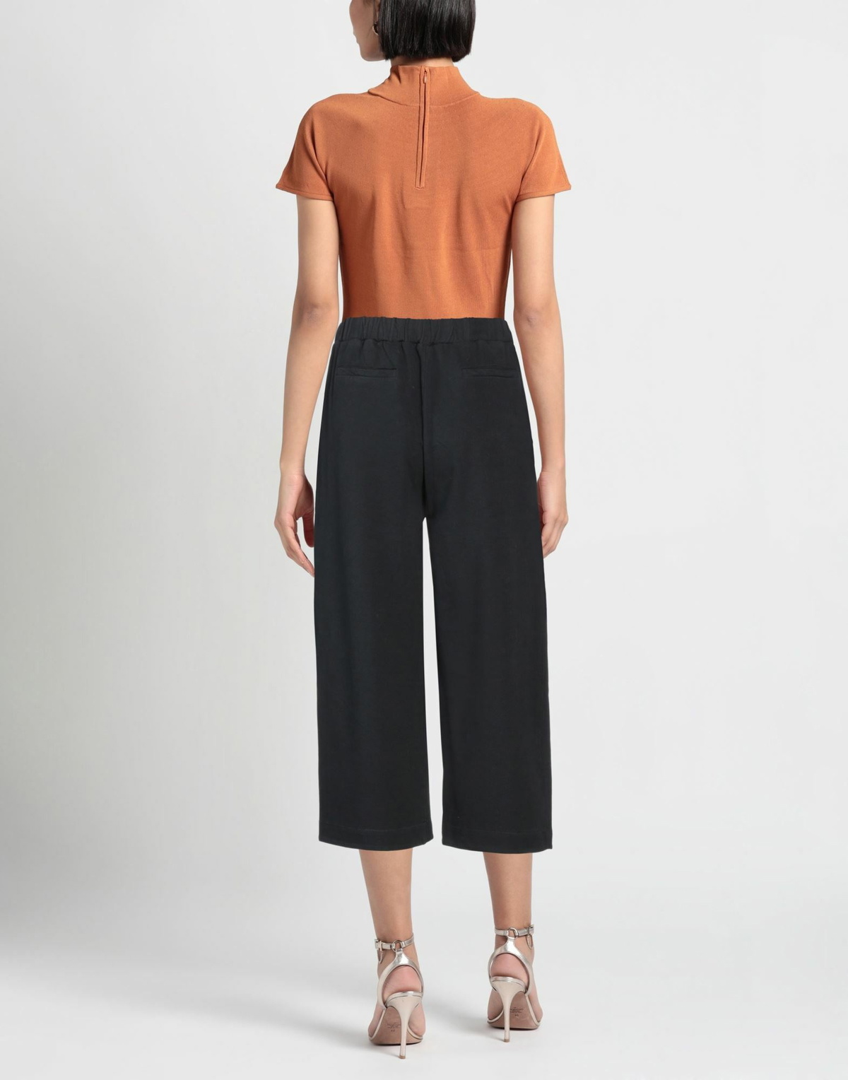Alessia Santi Womens Pants in Black
