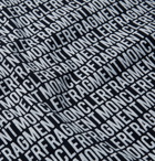 Moncler Genius - Moncler 7 Fragment Oversized Logo-Print Cotton-Jersey T-Shirt - Black