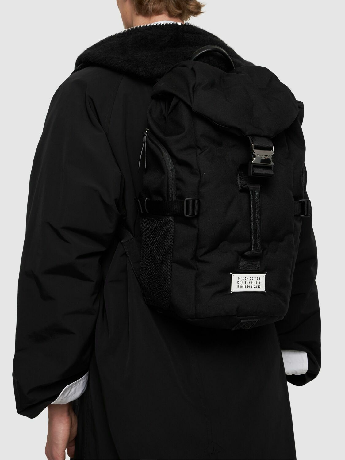 【MAISON MARGIELA】SMALL GLAM SLAM MOON BACKPACK MAISON MARGIELA Glam Slam Moon Nylon Small Backpack Maison